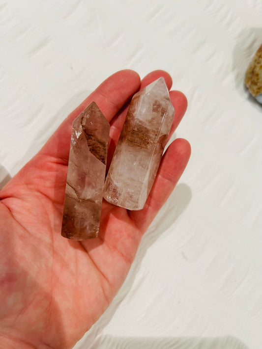 Strawberry Quartz - Tower - Love | Gratitude | Harmony