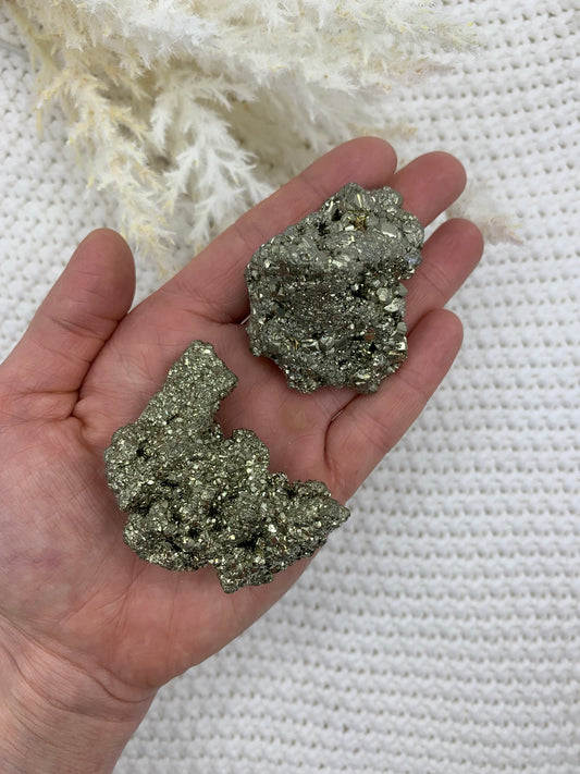 Pyrite - Medium Cluster - Abundance | Prosperity | Vibration