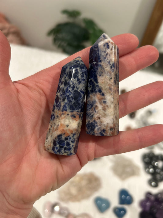 Sodalite - Tower - Stability | Clarity | Balance