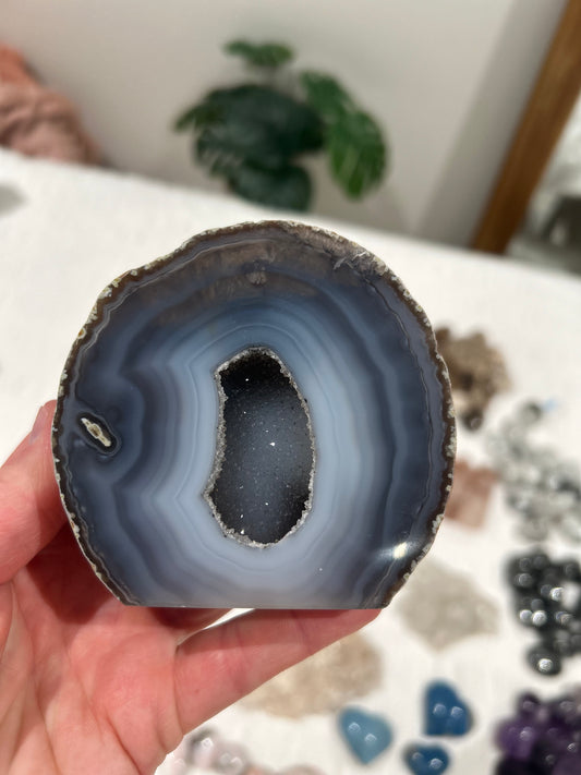 Natural Agate Geode - #10 - Grounding | Stability | Harmony