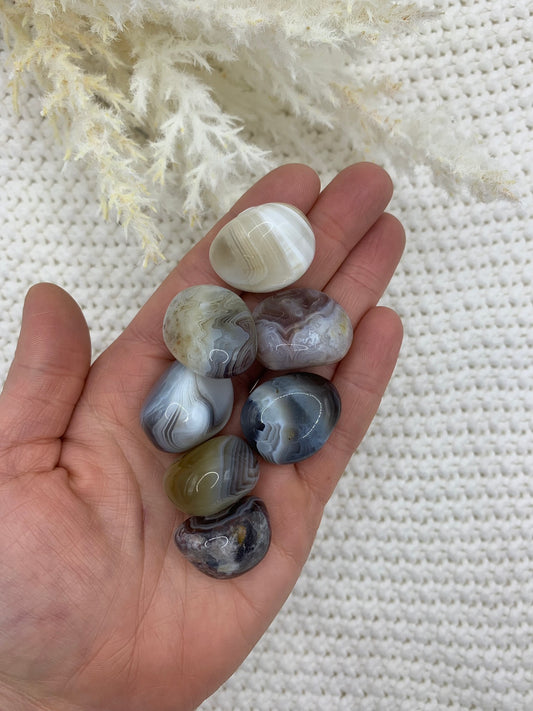 Botswana Agate - Tumbled - Clarity | Opportunity | Support