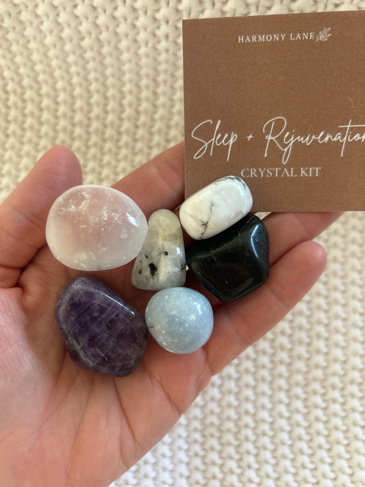 Sleep + Rejuvenation - Tumbled Crystal Kit