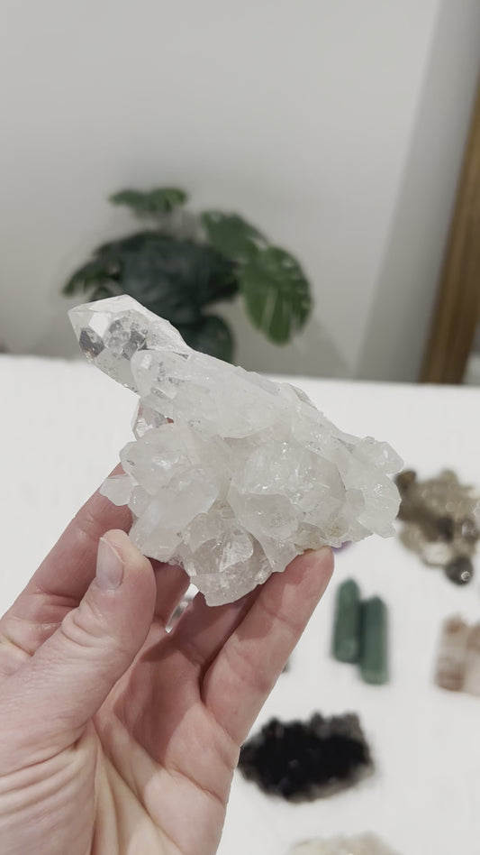 Clear Quartz Cluster - #08 - Cleanse | Heal | Amplify